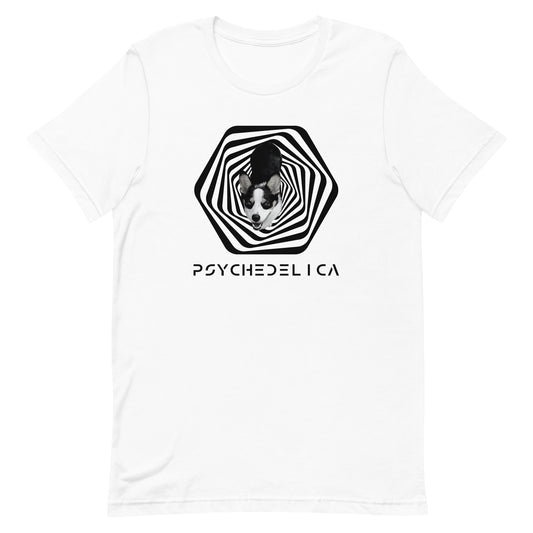 Corgi Dyno Simplicity Unisex t-shirt