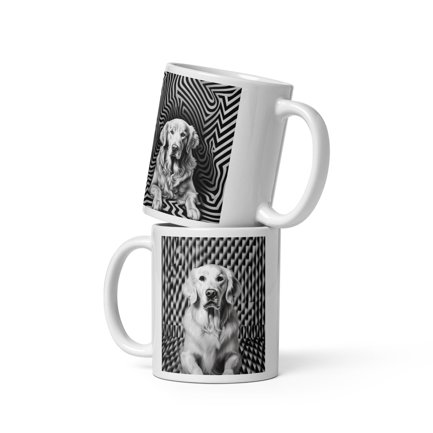 Golden Animalia Glossy Mug